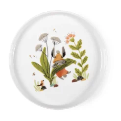 Moulin Roty Porcelain Dining Set, Three Little Rabbits