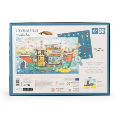 Moulin Roty Puzzle 200 Pieces, All Aboard the Ship - A L'abordage