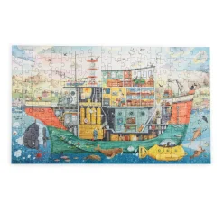 Moulin Roty Puzzle 200 Pieces, All Aboard the Ship - A L'abordage