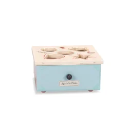 Moulin Roty Shape Sorting Box with Drawer, Après la Pluie