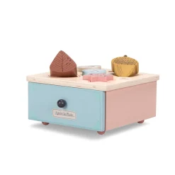 Moulin Roty Shape Sorting Box with Drawer, Après la Pluie
