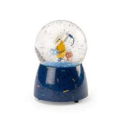 Moulin Roty Snow Globe with Music, Dog Pilou - Puce & Pilou