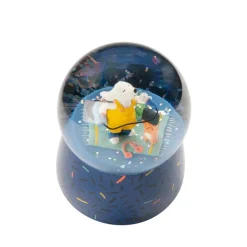 Moulin Roty Snow Globe with Music, Dog Pilou - Puce & Pilou