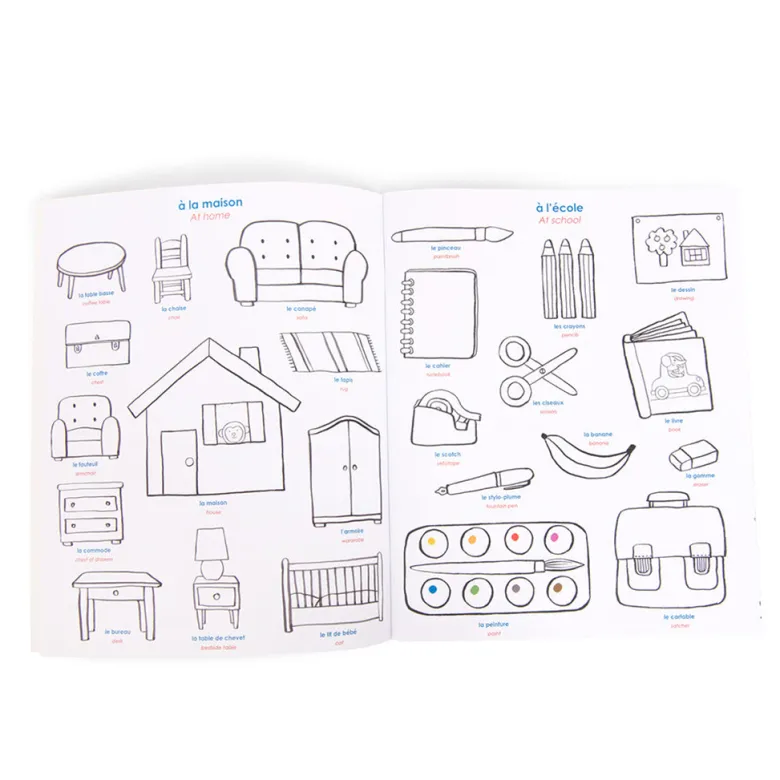Moulin Roty Sticker Book: My Daily Life