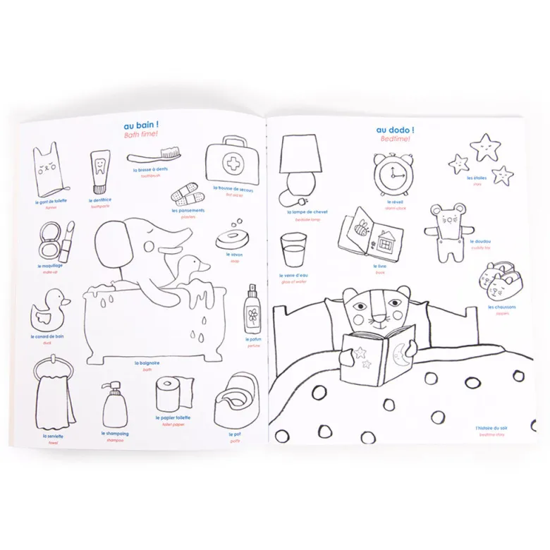 Moulin Roty Sticker Book: My Daily Life