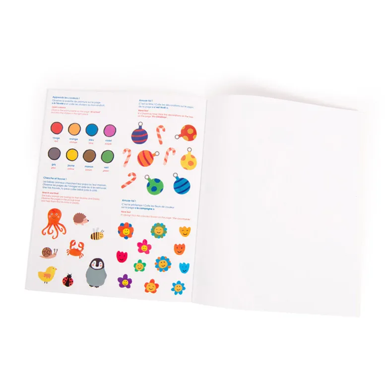 Moulin Roty Sticker Book: My Daily Life