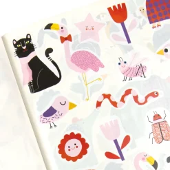 Moulin Roty Sticker Book – 300 Stickers – Les Toupitis
