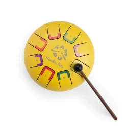 Moulin Roty Tongue Drum, Small Yellow - Les Popipop