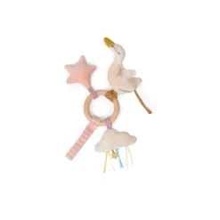 Moulin Roty Wooden Rattle, Swan - La Petite Ecole de Danse