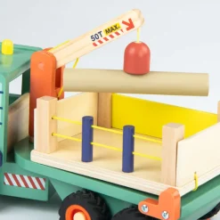 Moulin Roty Wooden Truck, Forest Wagon - Avenue du Moulin