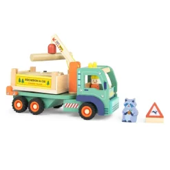 Moulin Roty Wooden Truck, Forest Wagon - Avenue du Moulin