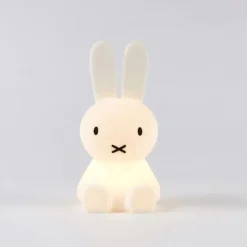 Mr Maria Miffy First Light, Night Lamp for Children, 30 cm - Bunny Lamp in Soft Silicone