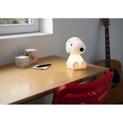 Mr Maria Snoopy First Light, night lamp for children, 22 cm