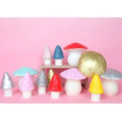 Mushroom Lamp, Large Toadstool - Red