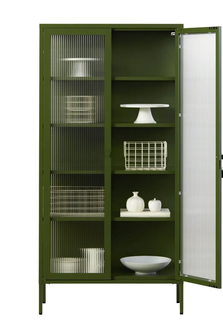 Mustard Made The Collector, Vitrineskab - Olive