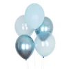 My Little Day Balloons, Blue Mix - Pack of 10