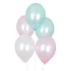 My Little Day Balloons, Metallic Pastel Mix Mermaid – Pack of 10