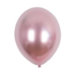 My Little Day Balloons, Metallic Chrome Pink - Set of 5