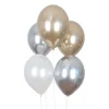 My Little Day Balloons, Mixed Chrome - Pack of 10