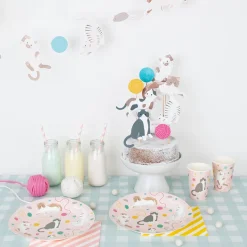 My Little Day Balloons, Printed Balloons, Pack of 5, Cat Design