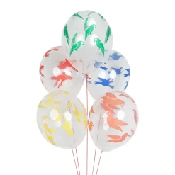 My Little Day Balloons, Printed Balloons, Pack of 5, Tropical