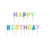 My Little Day Cake Candles, Happy Birthday Multicolor