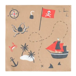 My Little Day Napkins, 20 pcs – Pirate