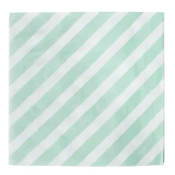 My Little Day Napkins, Aqua Stripes - Pack of 20