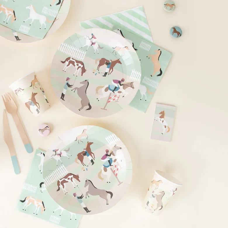 My Little Day Napkins, Set of 20 – Horse Design