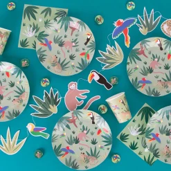 My Little Day Paper Cups, Set of 8 - Tropical