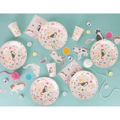 My Little Day Paper Cups, Set of 8 - Cat Theme