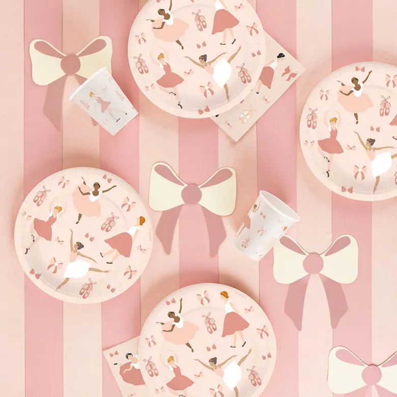 My Little Day Paper Cups, Set of 8 - Ballerina