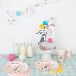 My Little Day Paper Plates, Cat