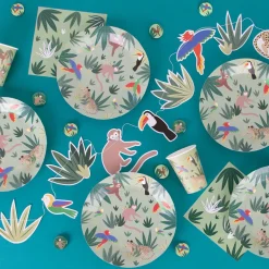My Little Day Tropical Cake Toppers, Set of 8