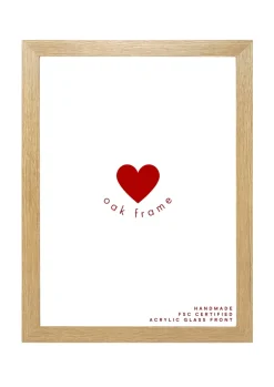 Nephthys Illustrated Frame, Oak - A4