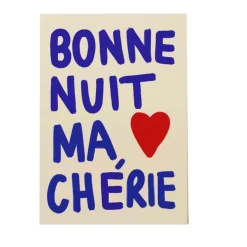 Nephthys Illustrated Poster, Bonne Nuit ma Chérie - A4