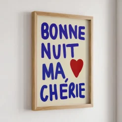 Nephthys Illustrated Poster, Bonne Nuit ma Chérie - A4