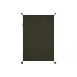 Nobodinoz Baby Blanket, Wabi Sabi Double Muslin, 65 x 100 cm - Vetiver