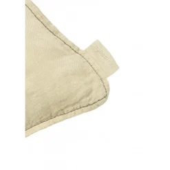 Nobodinoz Cushion, Washed French Linen, 50 x 30 cm - Green Tea