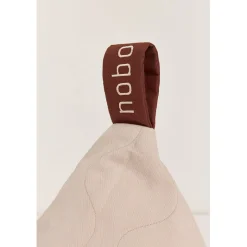 Nobodinoz quiltet lang sækkestol, L1NO - Mauve Pink