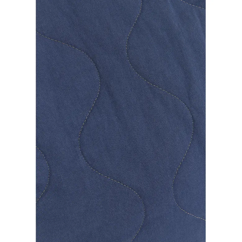 Nobodinoz quiltet rund sækkepude, Landscape - Cobalt