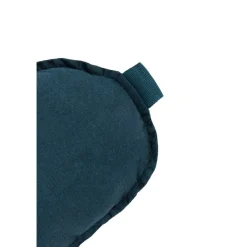 Nobodinoz Sky Cushion, Washed French Linen - Deep Blue