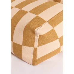 Nobodinoz Vibes armchair sækkestol, Mustard and sand tiles