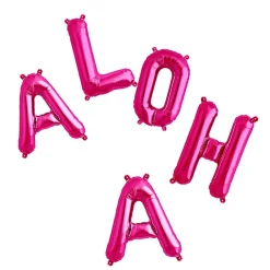 Northstar Balloons, Foil Balloon Pink Letter - Excluding Æ, Ø, Å