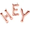 Northstar Balloons, Rose Gold Foil Balloon Letter - Minus Æ, Ø, Å