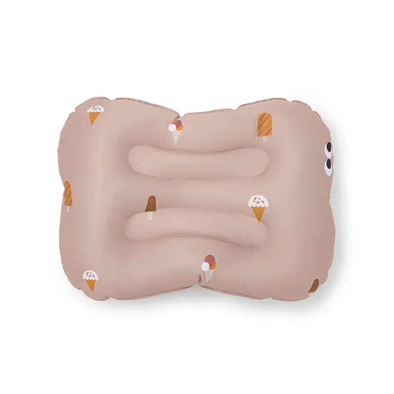 Noui Noui Have a seat, Inflatable Seat Cushion for Kids - Ice Cream Rose