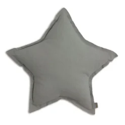 Numero 74 Star Pillow, Small - Silver Grey
