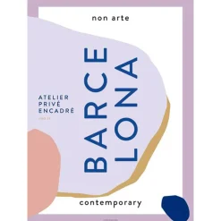 Nynne Rosenvinge Poster, Barcelona - 50 x 70 cm