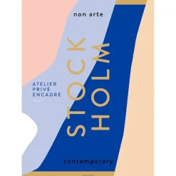 Nynne Rosenvinge Poster, Stockholm - 50 x 70 cm