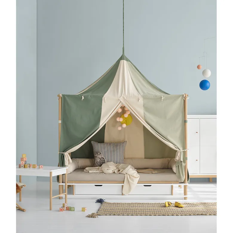 Oliver Furniture, Camp toddler taburet - Eg/ufarvet